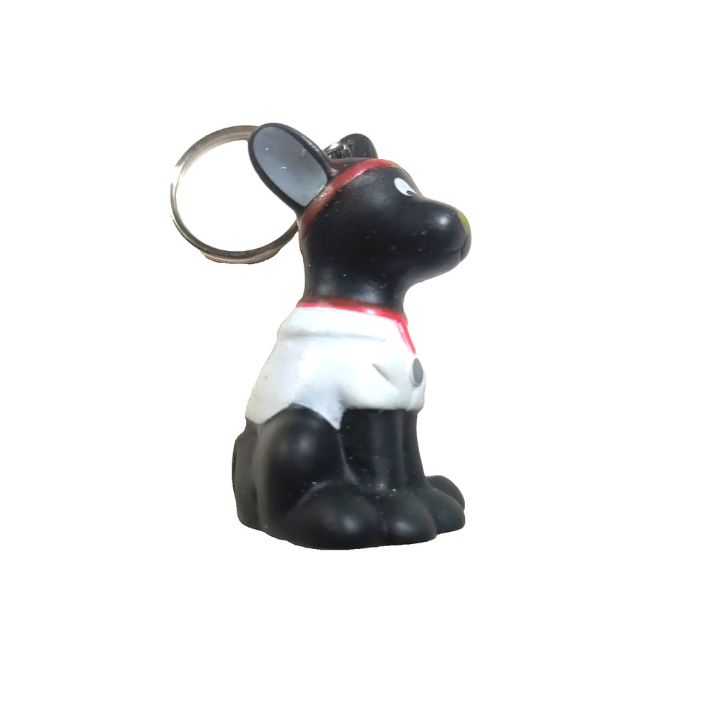 Vintage American Heart Association Dr. Dog Key Chain, Key Ring Dr Veterinarian